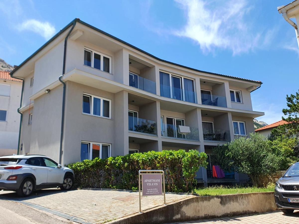 Vis A Vis Apartments Baska  Bagian luar foto